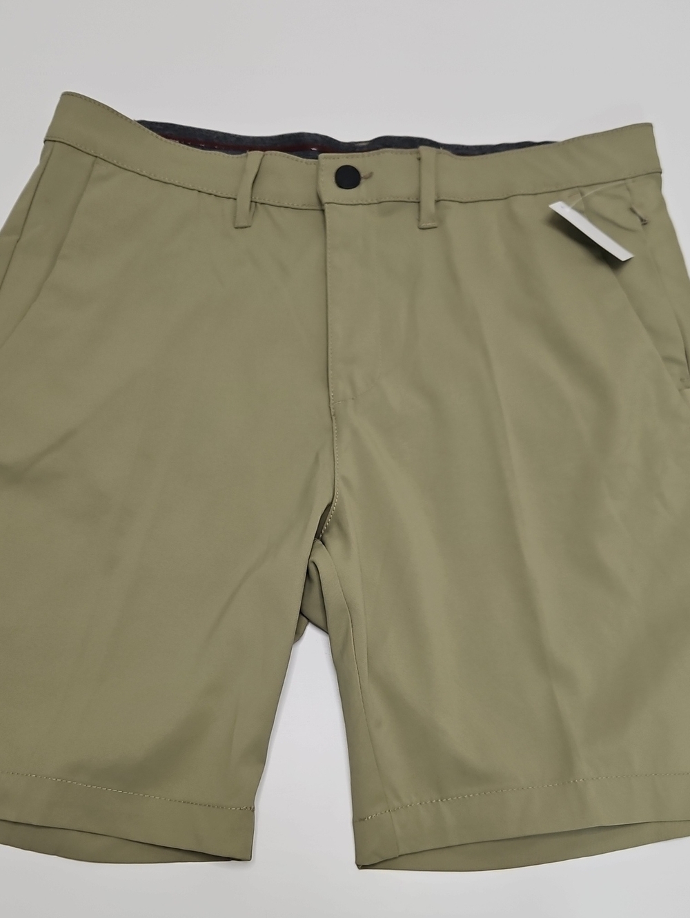 Jachs Dark Tan flat Front Performance Shorts
